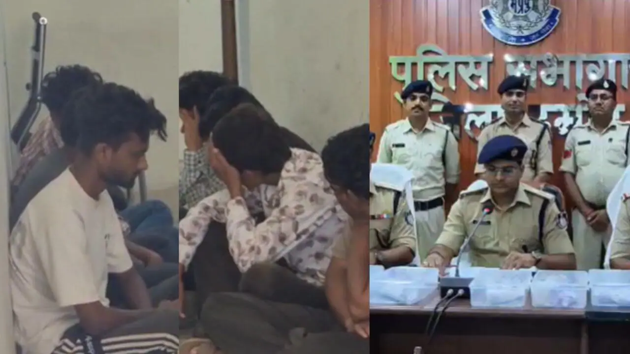 दमोह में हथियार तस्कर गिरोह का पर्दाफाश, पुलिस ने 9 सदस्यों को किया गिरफ्तार, MP समेत अन्य राज्यों में फैले तार