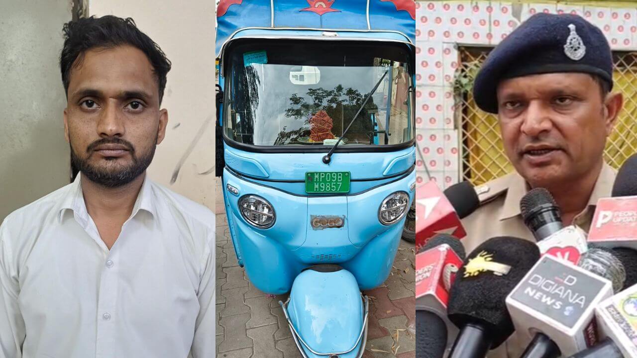 इंदौर पुलिस की बड़ी कार्रवाई, घेराबंदी कर पकड़ा शराब से भरा ऑटो, दो आरोपी गिरफ्तार