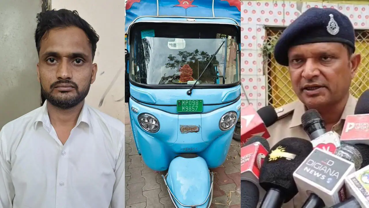 इंदौर पुलिस की बड़ी कार्रवाई, घेराबंदी कर पकड़ा शराब से भरा ऑटो, दो आरोपी गिरफ्तार