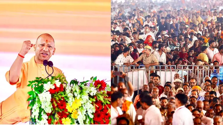 गाजीपुर में गरजे योगी, यदि समाजवादी पार्टी के पाप से पर्दा उठाना शुरू कर देंगे तो ये कहीं मुंह दिखाने लायक नहीं बचेंगे
