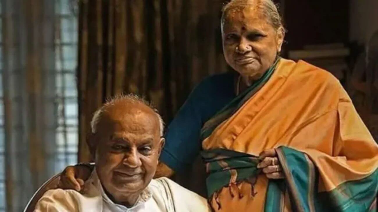 पूर्व PM एचडी देवेगौड़ा की पत्नी चेन्नम्मा देवेगौड़ा का निधन, 89 साल की उम्र में ली आखिरी सांस