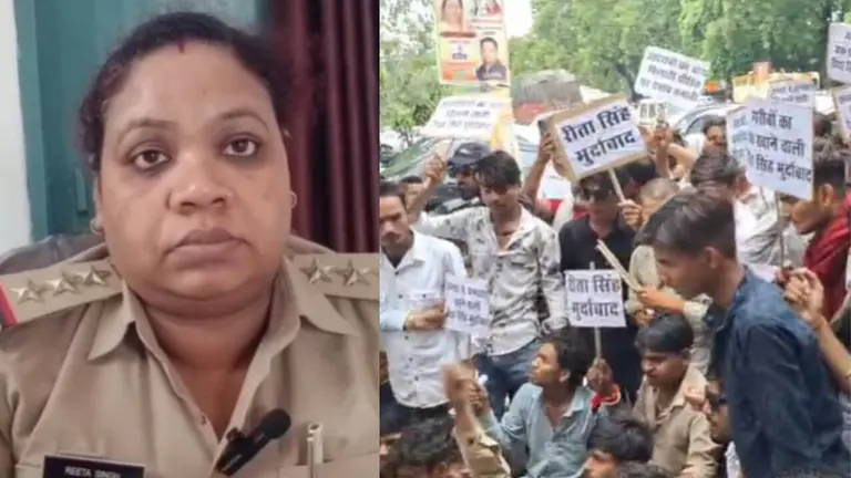 छतरपुर: गढ़ी मलहरा थाना प्रभारी रीता सिंह के खिलाफ सड़क पर उतरी जनता, वसूली और अपराधियों को संरक्षण देने के आरोप, निष्पक्ष जांच की मांग