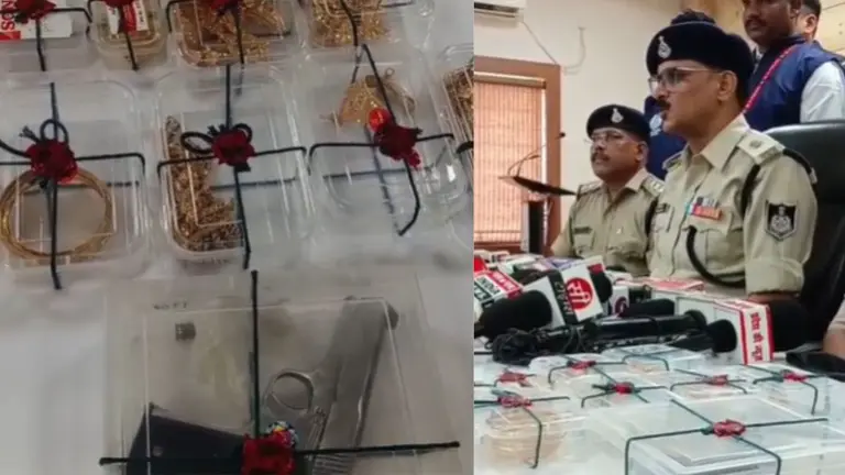 जबलपुर पुलिस की बड़ी कार्रवाई, खितौला बैंक डकैती मामले के 13वें आरोपी को बिहार से किया गिरफ्तार, सोने के जेवर और देशी पिस्टल बरामद