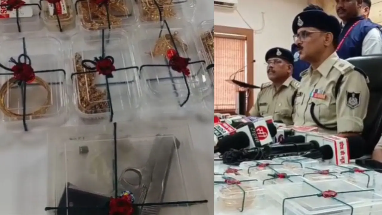 जबलपुर पुलिस की बड़ी कार्रवाई, खितौला बैंक डकैती मामले के 13वें आरोपी को बिहार से किया गिरफ्तार, सोने के जेवर और देशी पिस्टल बरामद
