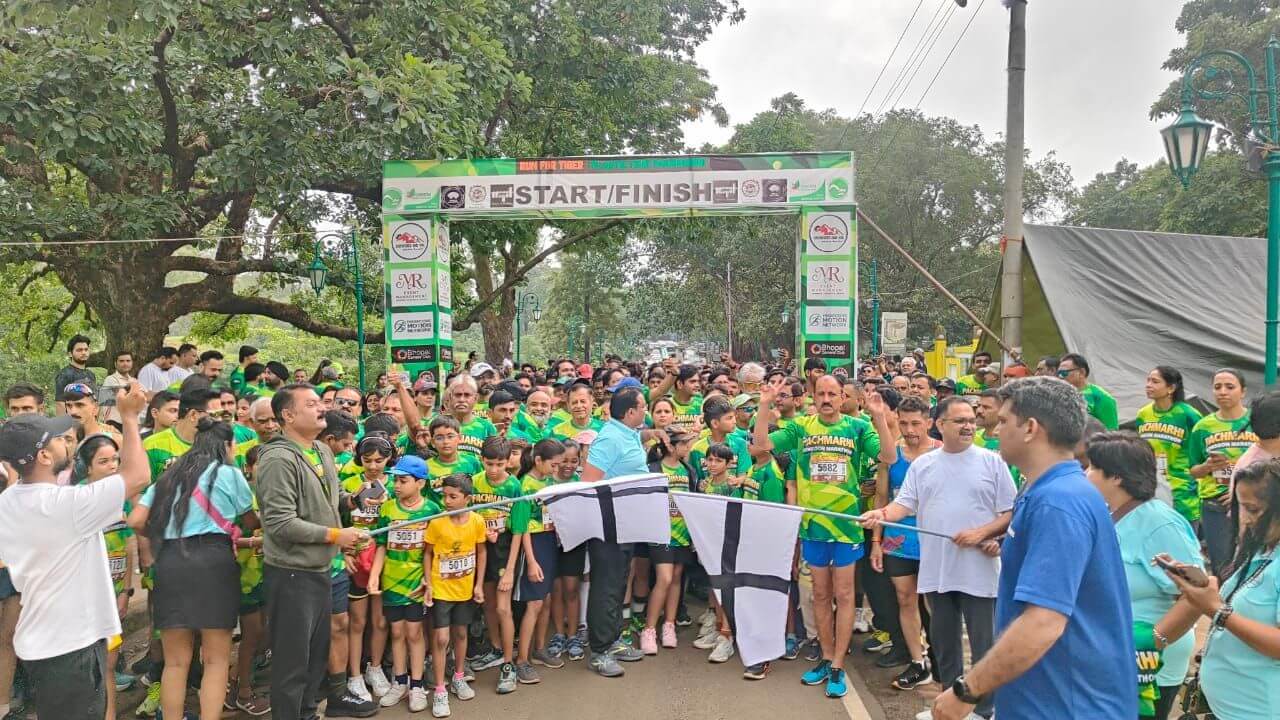 पचमढ़ी मानसून मैराथन 2026: बारिश और हरियाली के बीच 1600+ धावकों ने लगाई दौड़