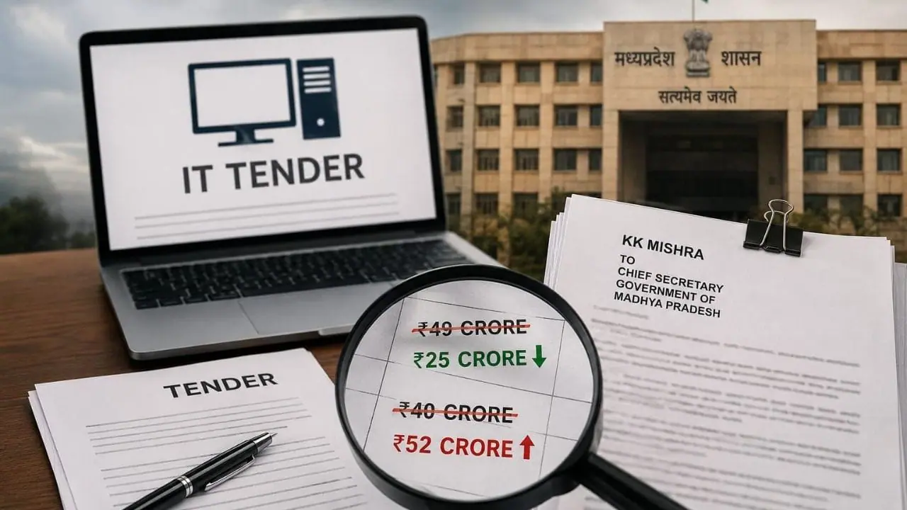 KK Mishra raises serious questions MP IT tenders