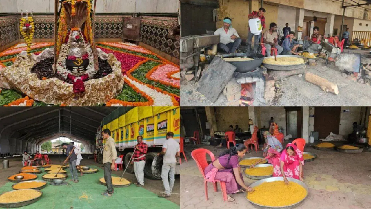 आगर में आज बाबा बैजनाथ की राजसी सवारी, 1 लाख श्रद्धालुओं के लिए प्रसादी, 150 हलवाई दिन-रात जुटे
