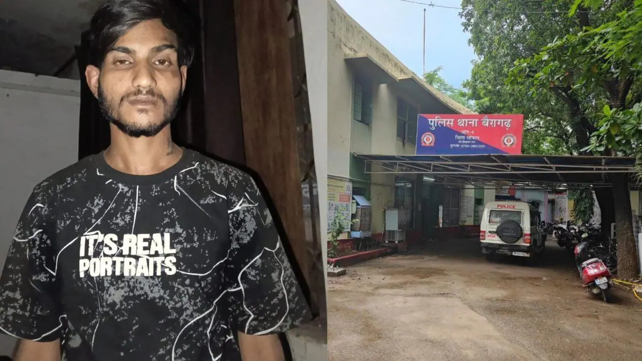 बैरागढ़ पुलिस ने 12 हजार के इनामी शातिर चोर को किया गिरफ्तार, चोरी के पैसों से खरीदी यामाहा बाइक की जब्त
