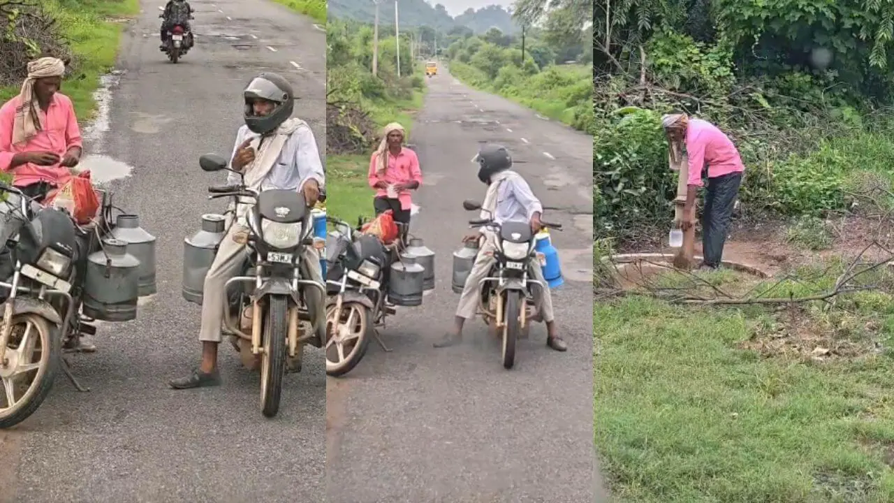 सीधी में दूध में पानी मिलाने का VIDEO वायरल, प्रशासन अलर्ट, जिलेभर में होगी दूध की सैंपलिंग