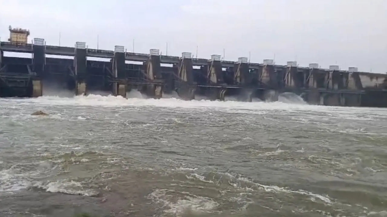 छतरपुर: बान सुजारा बांध के 8 गेट खुले, धसान नदी का बढ़ेगा जलस्तर; नदी किनारे गांवों में अलर्ट