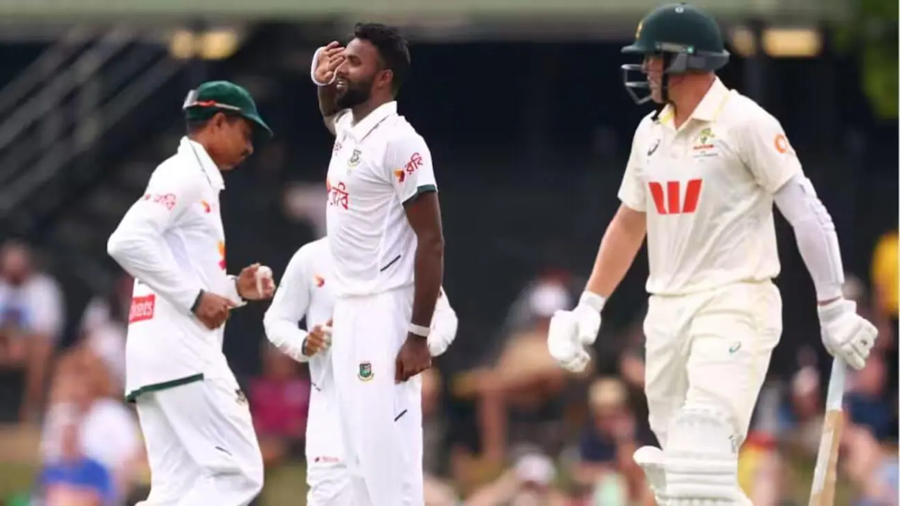 AUS vs BAN: डारविन टेस्ट में ऑस्ट्रेलिया की हालत खराब, बांग्लादेश ने पहले दिन ही बनाया दबाव