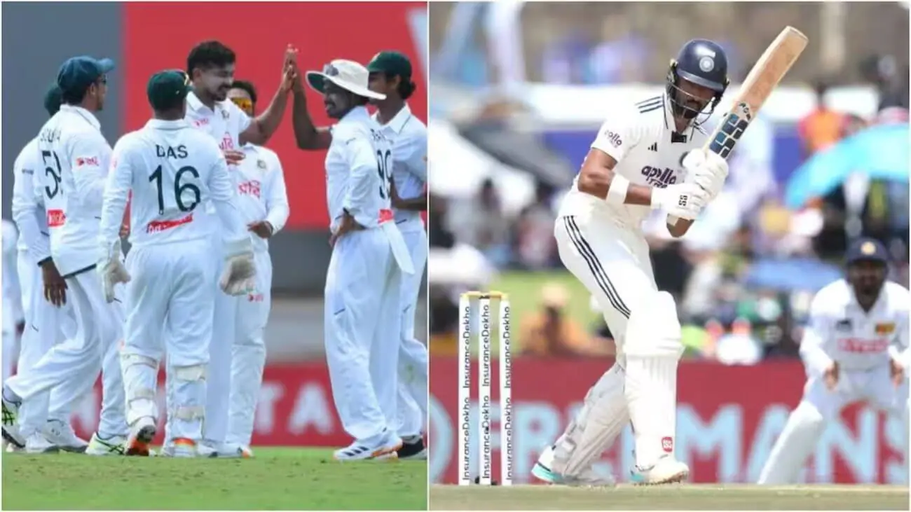IND vs SL पहले टेस्ट के दूसरे दिन बारिश के बीच भारत ने बनाए 460 रन, देवदत्त पडिक्कल ने 167 रन की पारी खेली
