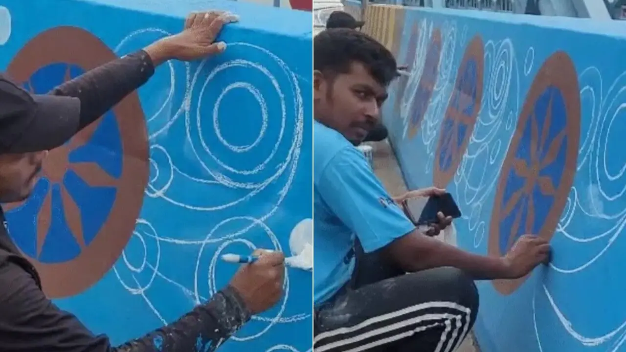 ब्रिक्स सम्मेलन के लिए सज रहा भोपाल: राजधानी का सौंदर्यीकरण जारी, पेंटिंग्स में उकेरी जा रही MP की सांस्कृतिक विरासत