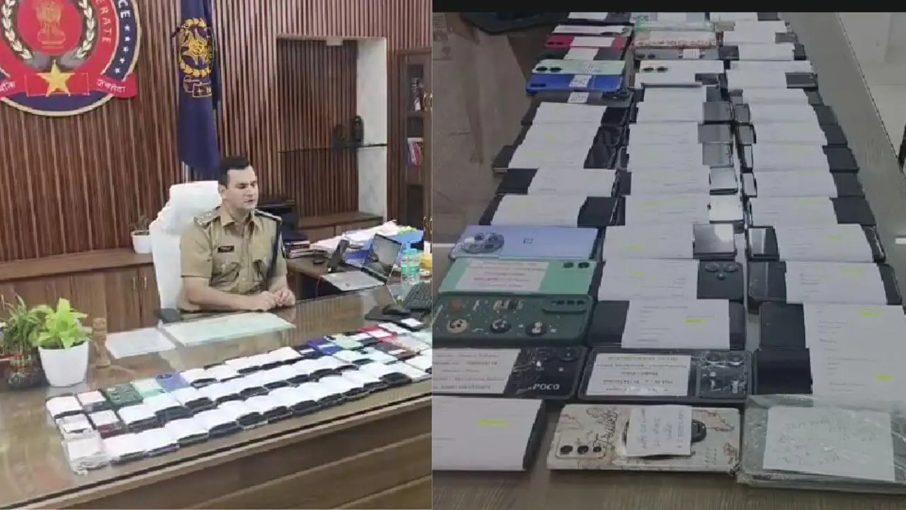 इंदौर पुलिस ने लौटाए चोरी-गुम हुए 51 मोबाइल, 10 लाख के फोन पाकर खिल उठे मालिकों के चेहरे