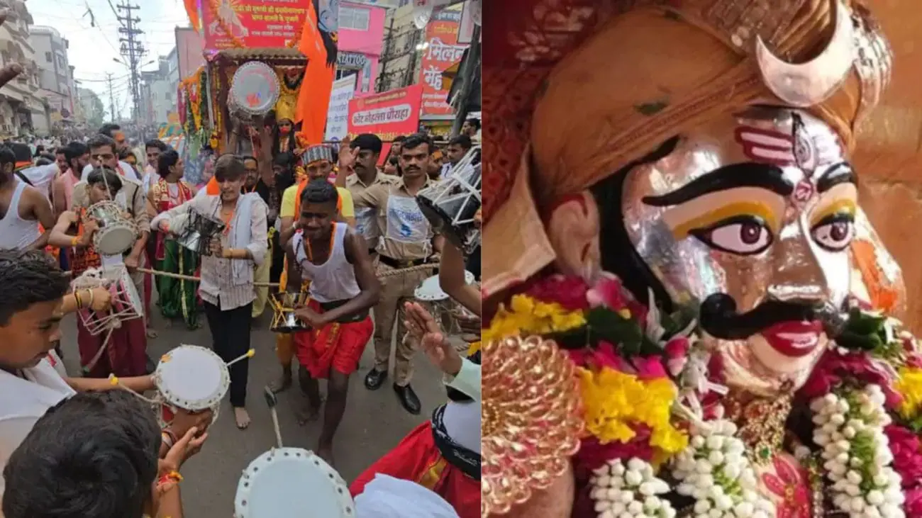 उज्जैन में बाबा महाकाल की पहली सवारी निकली, चांदी की पालकी में दिए दर्शन, हर-हर महादेव के जयघोष से गूंजा शहर