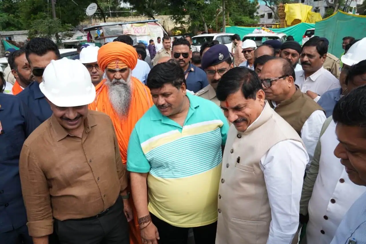 सिंहस्थ 2028 : मुख्यमंत्री ने आज उज्जैन में निर्माण कार्यों का किया निरीक्षण,  चिंताहरण गणेश के दर्शन कर लिया आशीर्वाद
