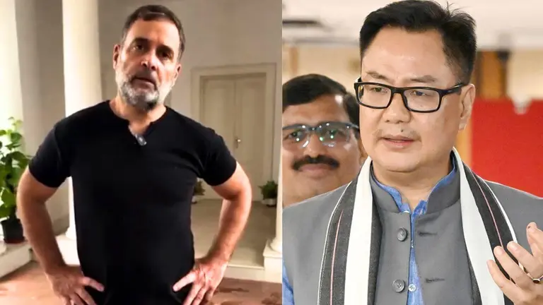 महिला आरक्षण बिल: किरेन रिजिजू ने राहुल गांधी के बयान की तारीफ की, नेता प्रतिपक्ष ने किया पलटवार