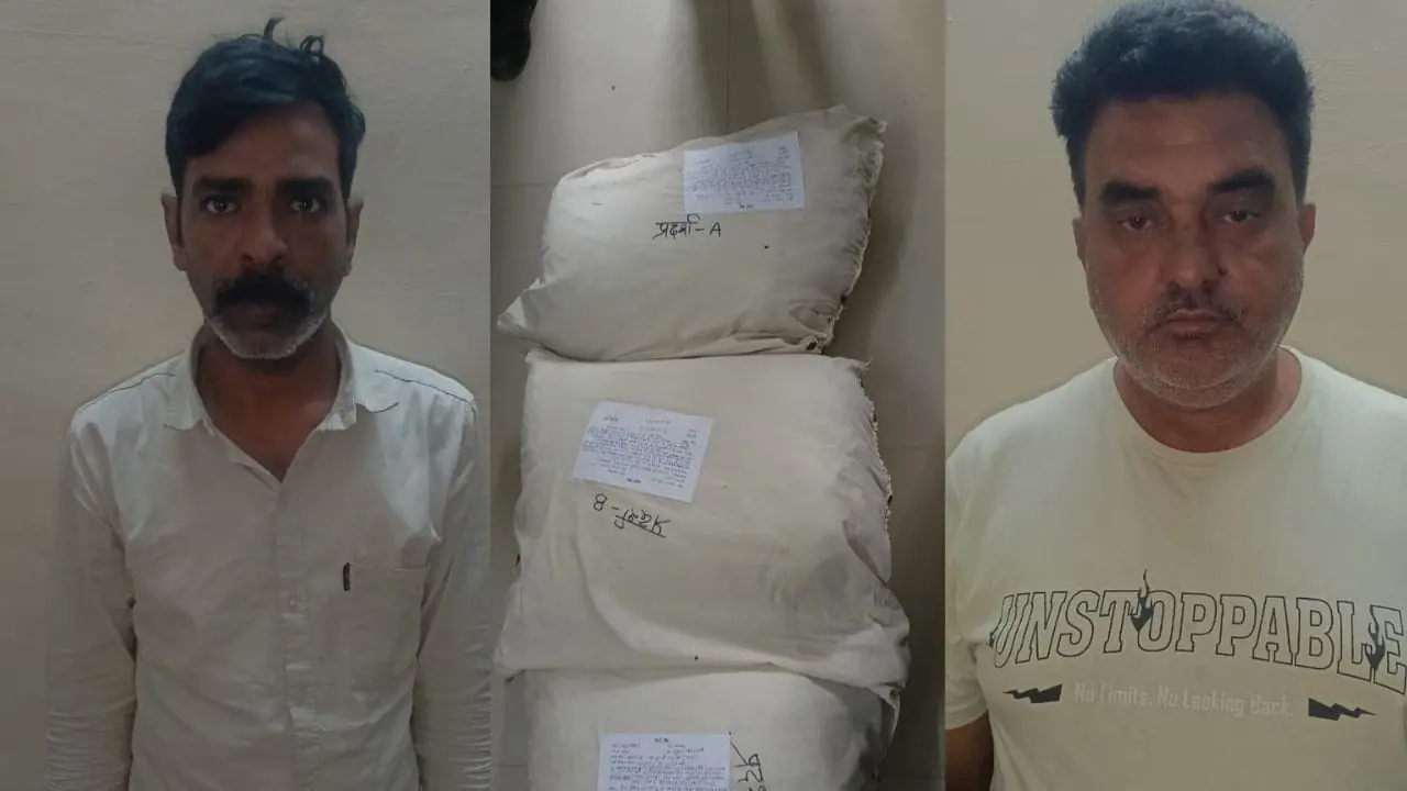 Nasha Mukt Bharat: पुलिस की बड़ी कार्रवाई, डबरा में 37.273 किलो गांजा और कार जब्त, दो तस्कर गिरफ्तार