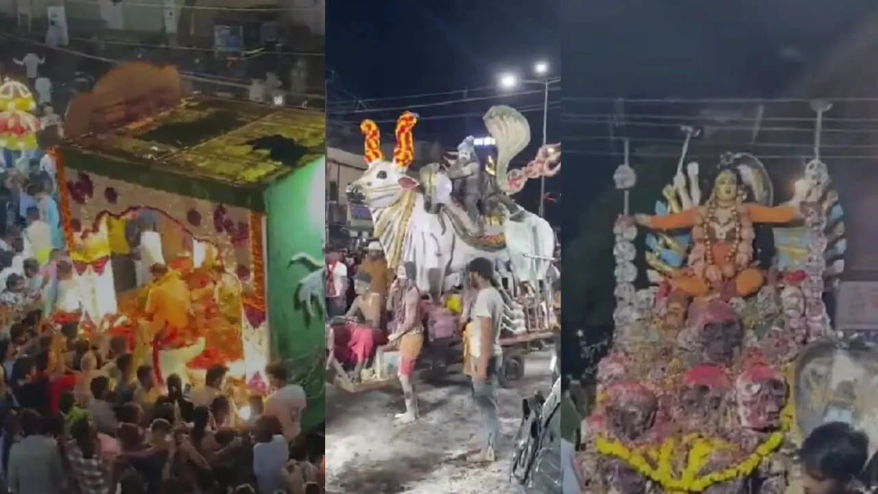 ढोल-नगाड़ों के साथ निकले राजा किलेश्वर महादेव, 9 किमी तक गूंजे हर-हर महादेव के जयकारे