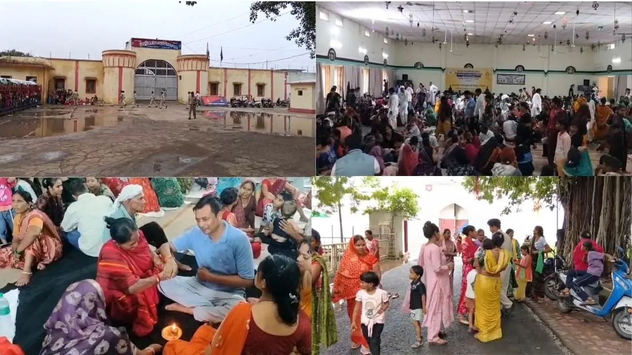 ग्वालियर सेंट्रल जेल में बहनों ने भाई की कलाई पर बंधी राखी, कैंटीन में उपलब्ध मिठाई, सामग्री ले जाने की ही अनुमति, सुरक्षा के कड़े इंतजाम