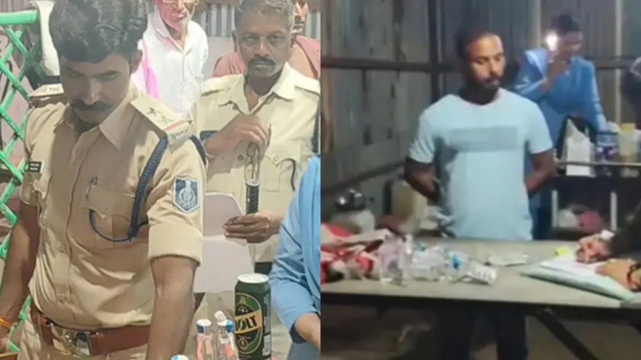 रतलाम में आबकारी विभाग का एक्शन, 5 ढाबों पर की छापेमारी, अवैध शराब जब्त