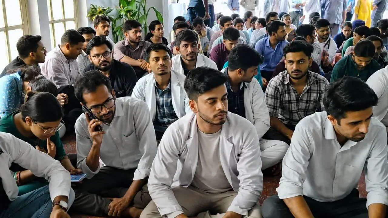 जबलपुर मेडिकल कॉलेज में जूनियर डॉक्टर पर हमला, सुरक्षा की मांग को लेकर हड़ताल, मरीजों की बढ़ी परेशानी