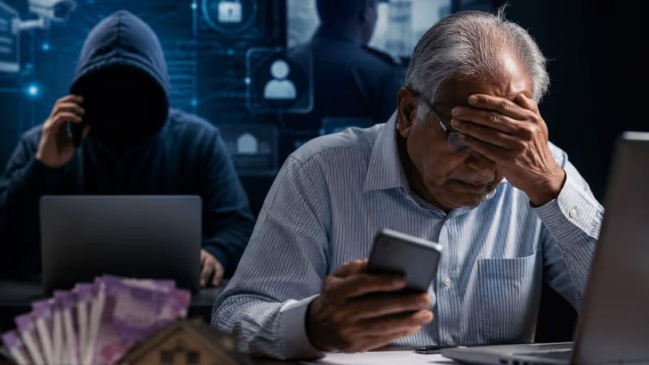 फर्जी लिंक, वीडियो कॉल और ब्लैक स्क्रीन.. रिटायर्ड बैंक अधिकारी बने साइबर ठगी का शिकार, 1.20 लाख रुपये का लगा चूना