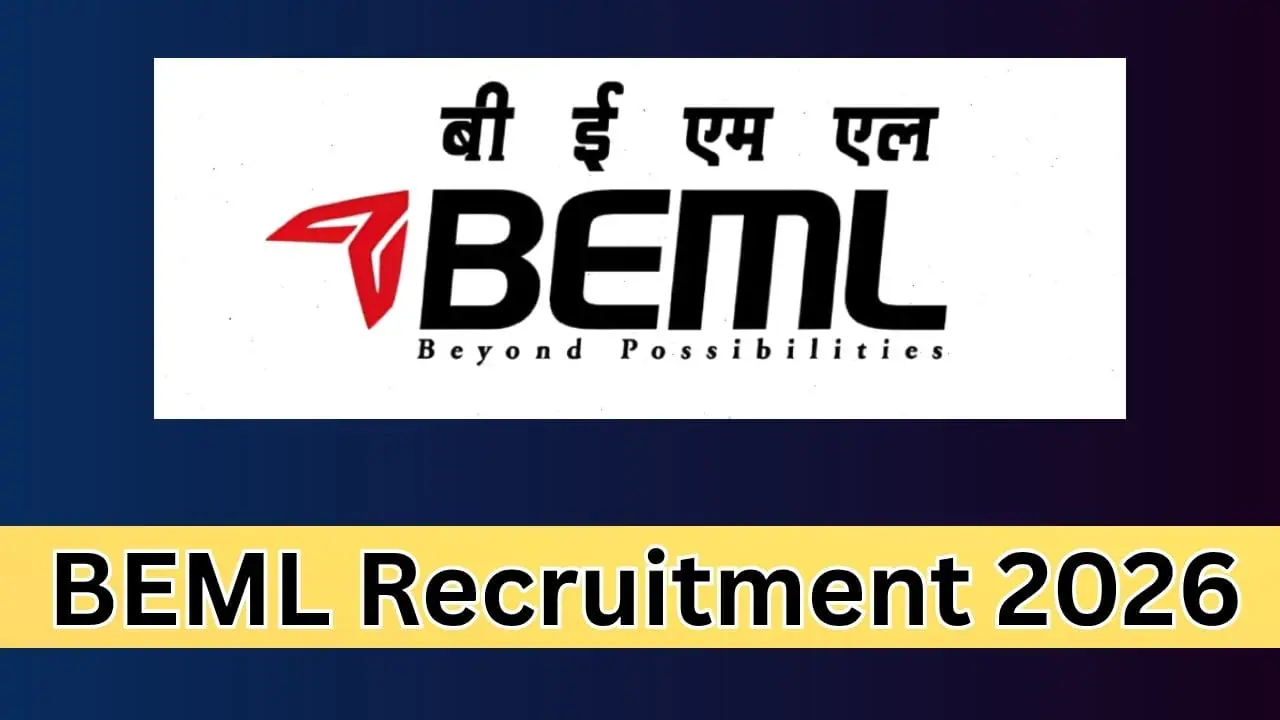 BEML ने निकाली 1346 पदों पर भर्ती, नोटिफिकेशन जारी, 8 सितंबर तक करें आवेदन