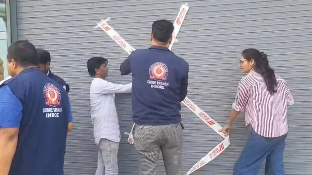 इंदौर क्राइम ब्रांच पुलिस का बड़ा एक्शन, जमीन कब्जाने वाले आरोपी मुख्तियार की 4 करोड़ की संपत्ति सीज