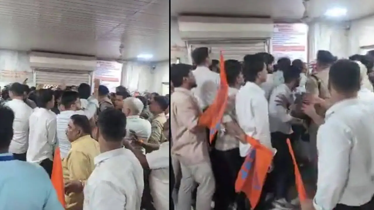 भोपाल में चयनित शिक्षकों का हंगामा, नियुक्ति न मिलने पर कमिश्नर दफ्तर में घुसे प्रदर्शनकारी, पुलिस ने खदेड़ा