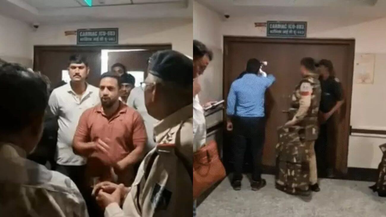 इंदौर के सुपर स्पेशिएलिटी हॉस्पिटल में मरीज की मौत के बाद हंगामा, ICU में की गई तोड़फोड़, पुलिस ने संभाला मामला