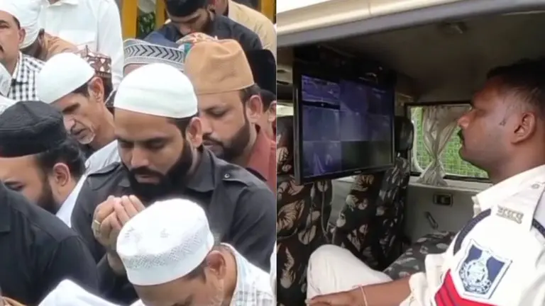 धार में भोजशाला के पास हुई नमाज़, मुस्लिम समाज ने दिया भाईचारे का पैगाम, सुरक्षा के रहे पुख्ता इंतजाम