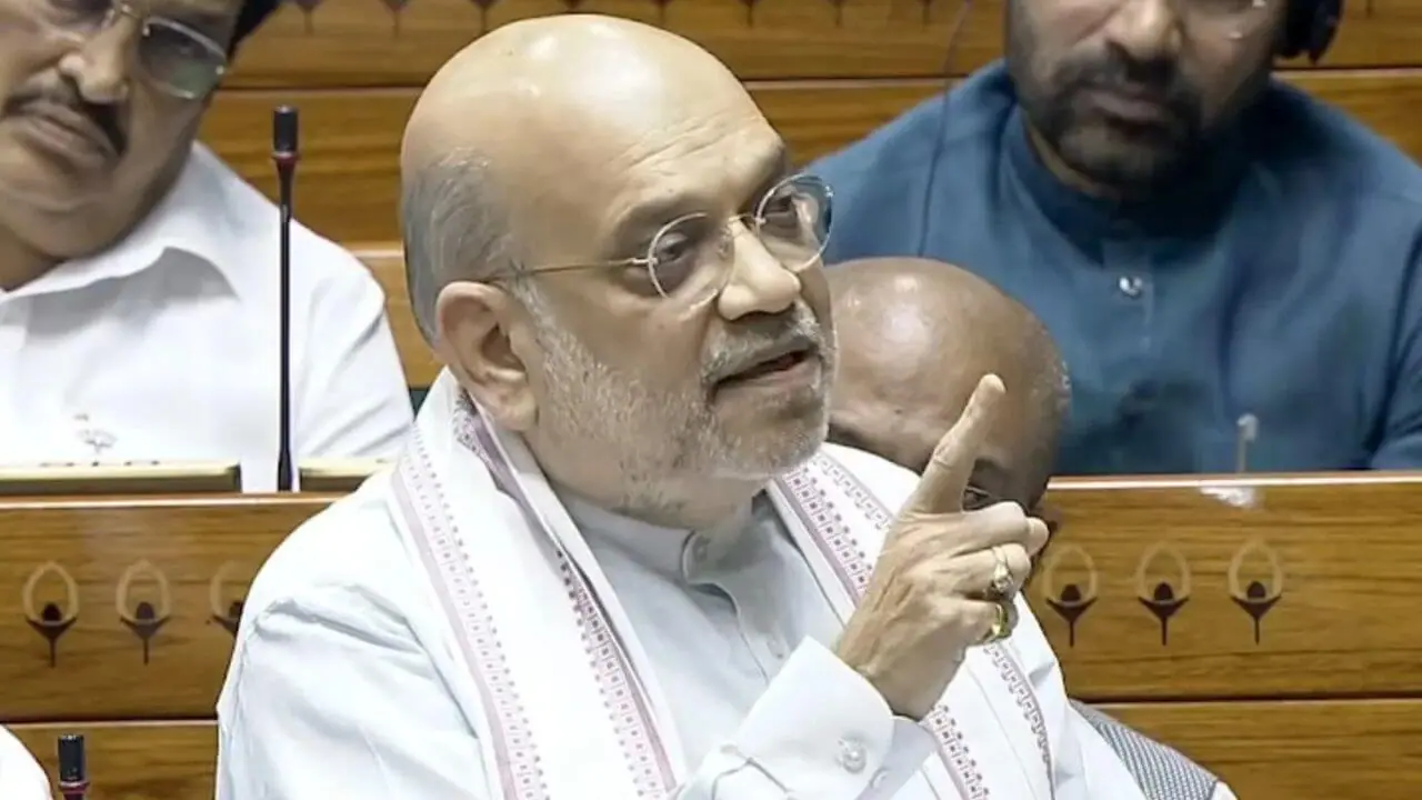 अमित शाह बोले मैं किसी भी सवाल का जवाब देने के लिए तैयार, लेकिन विपक्ष सुनना नहीं चाहता, जनता तय कर कौन भाग रहा