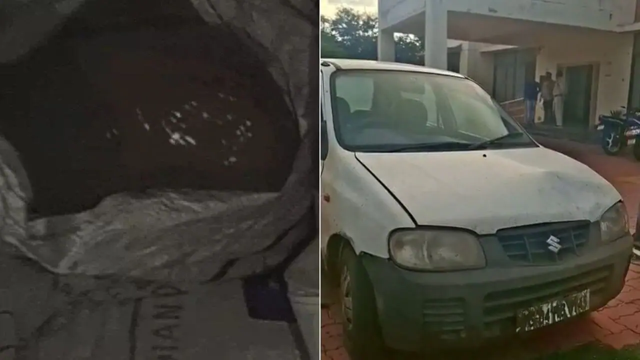 जबलपुर: वाहन चेकिंग में पुलिस पकड़ा 20 किलो गांजा, फरार चालक की तलाश जारी