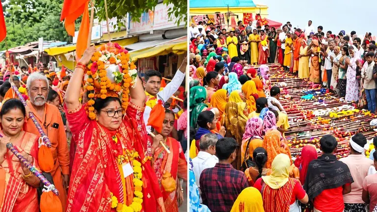 नर्मदापुरम से शुरू हुई 150 KM की कांवड़ यात्रा, 25वें वर्ष में हजारों शिवभक्त करेंगे जटाशंकर महादेव का जलाभिषेक