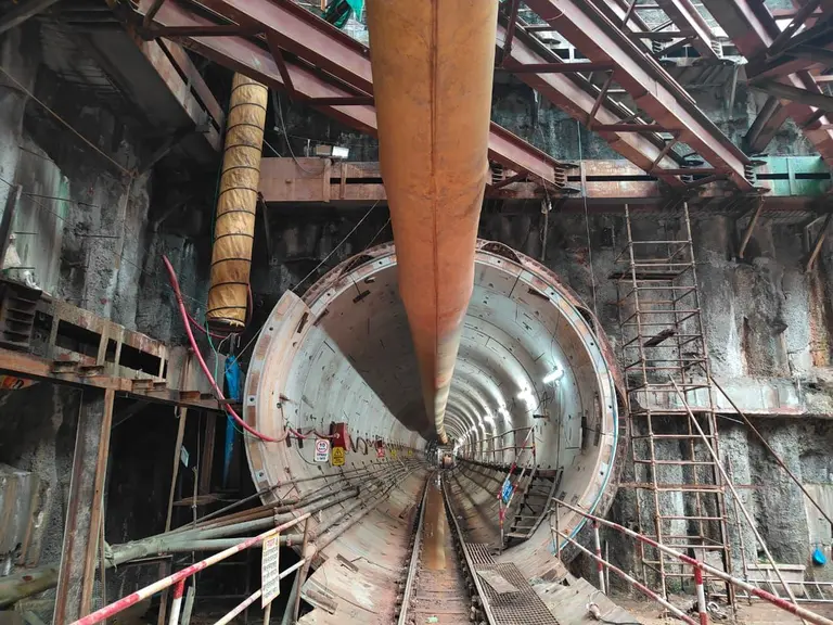 भोपाल मेट्रो का भूमिगत निर्माण कार्य, टीबीएम ने अब तक करीब 260 मीटर सुरंग बनाई