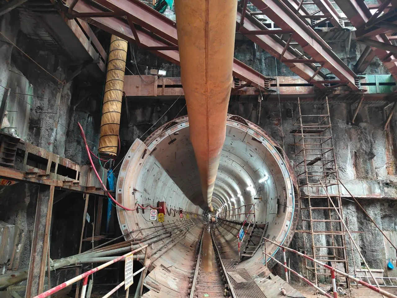 भोपाल मेट्रो का भूमिगत निर्माण कार्य, टीबीएम ने अब तक करीब 260 मीटर सुरंग बनाई
