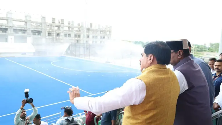 एशियन महिला हॉकी चैंपियनशिप से पहले 986 करोड़ के स्पोर्ट्स कॉम्प्लेक्स का सीएम ने किया निरीक्षण, दिए अहम निर्देश