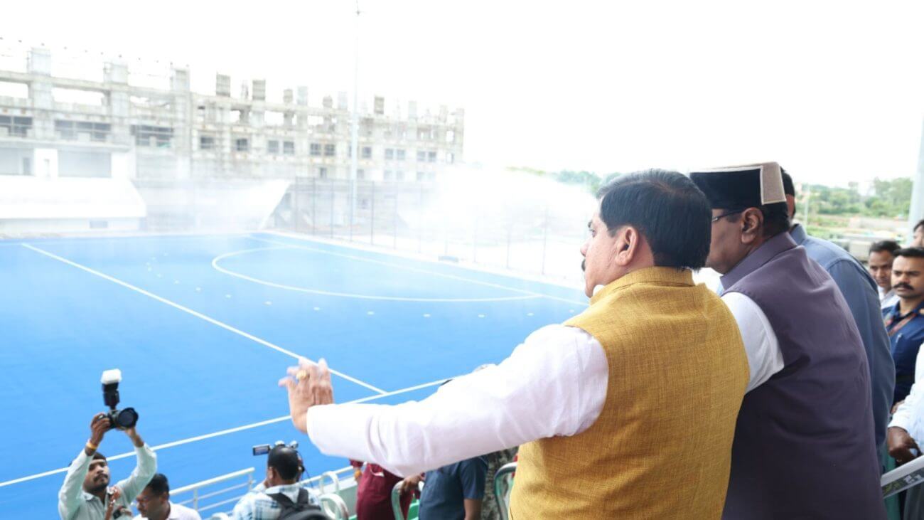 एशियन महिला हॉकी चैंपियनशिप से पहले 986 करोड़ के स्पोर्ट्स कॉम्प्लेक्स का सीएम ने किया निरीक्षण, दिए अहम निर्देश