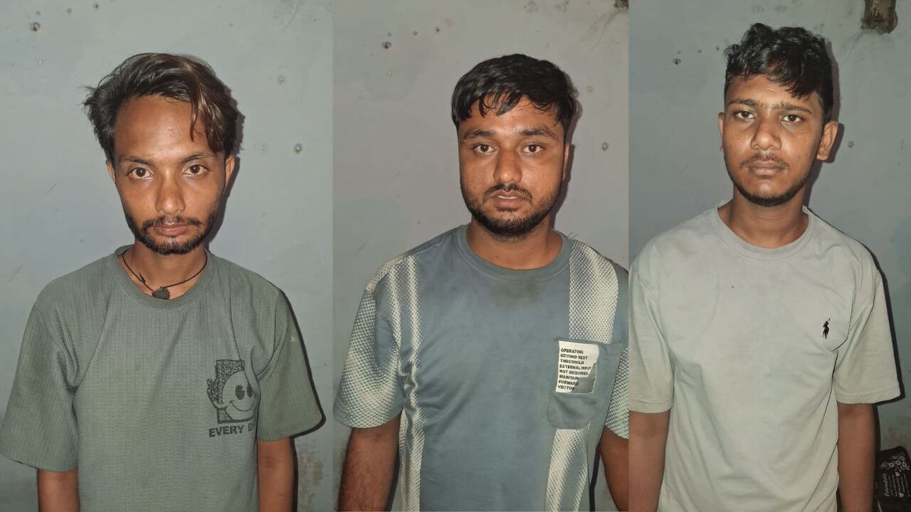 ग्वालियर पुलिस ने पकड़े तीन शातिर चोर, चार थाना क्षेत्र की चोरियों का खुलासा, लाखों रुपये के सोने चांदी के जेवर बरामद
