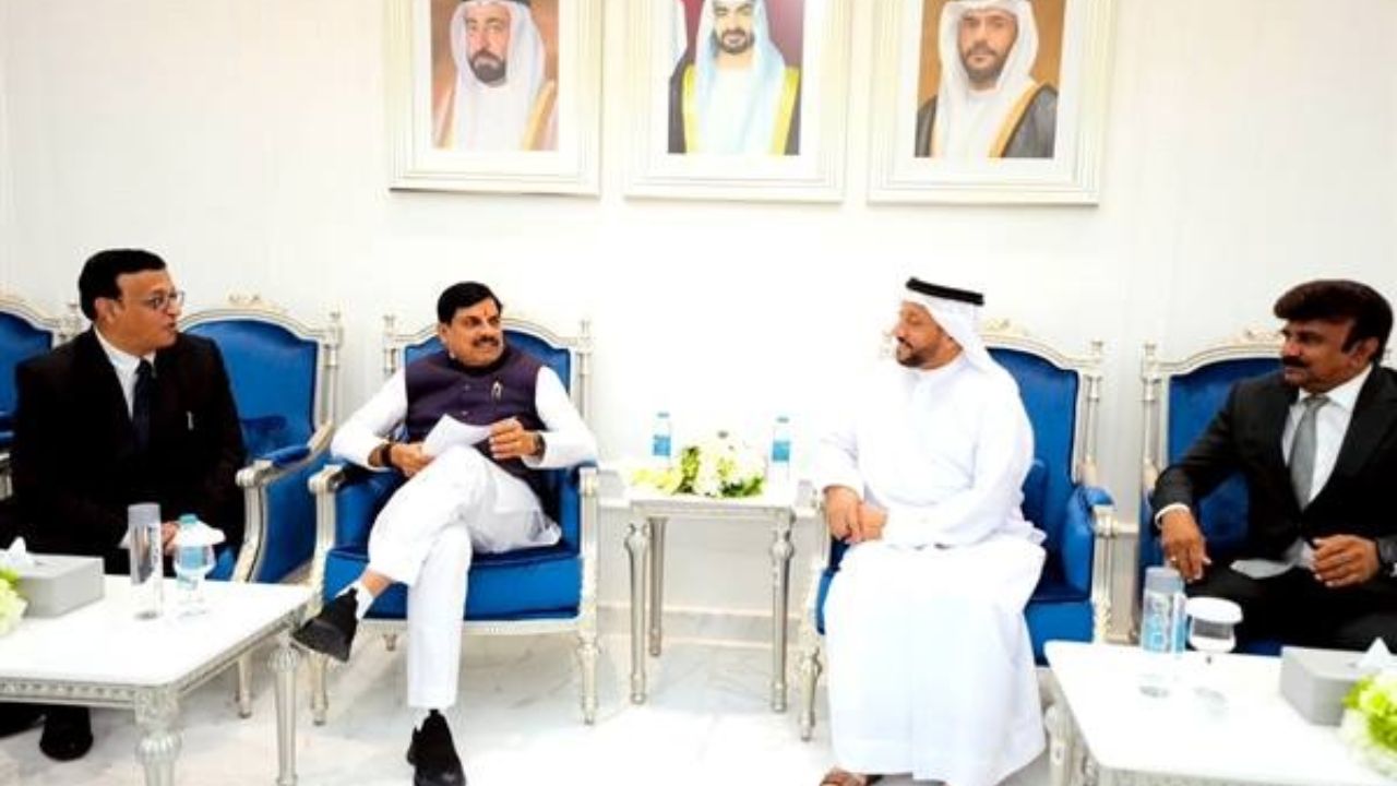 शारजाह से MP में बड़े निवेश की तैयारी, CM डॉ. मोहन यादव ने रखा ‘MP-Sharjah Business Forum’ का प्रस्ताव
