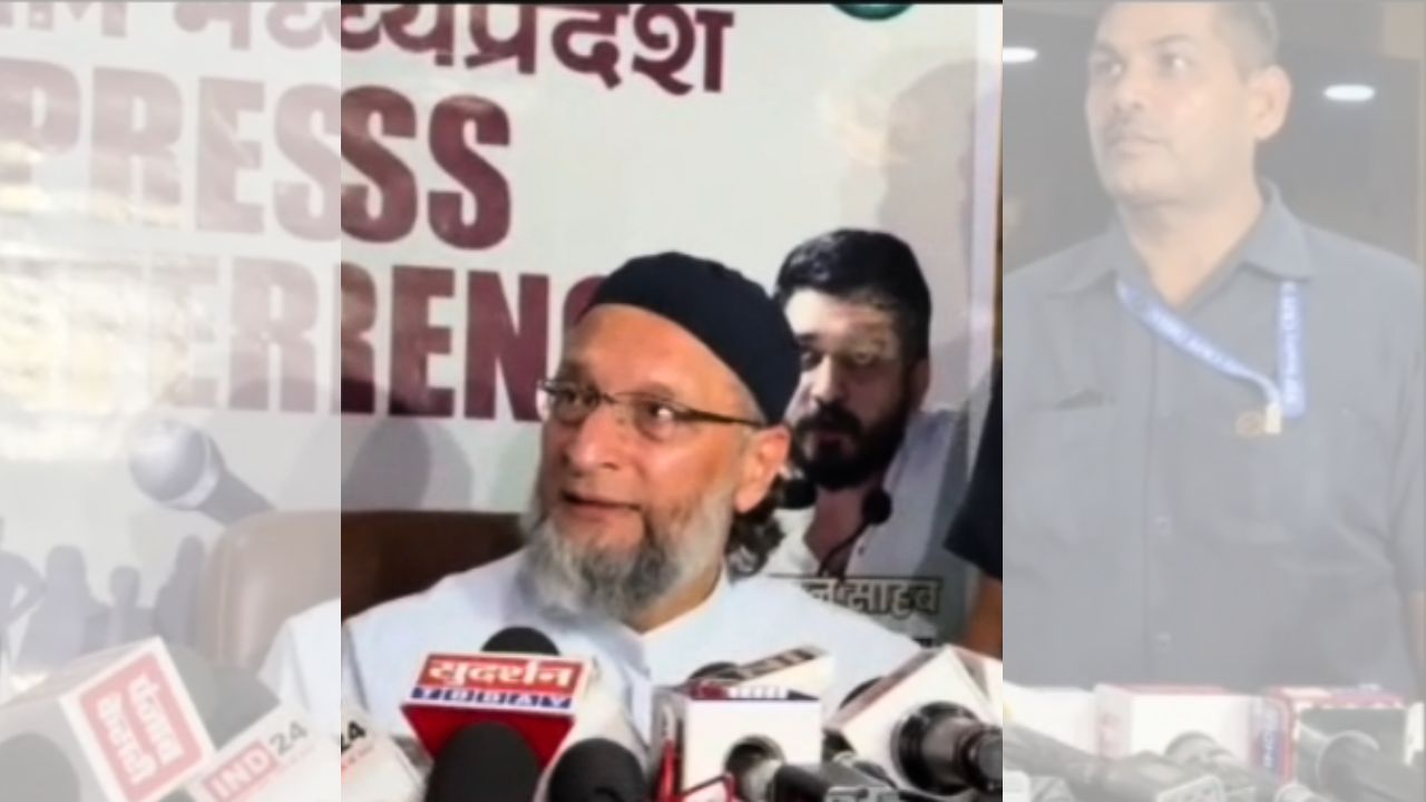 सवालों पर भड़के ओवैसी, बोले- हर बार मैं ही BJP की B टीम, कांग्रेस प्रदेश अध्यक्ष को घेरा, UCC को लेकर वक्फ़ बोर्ड अध्यक्ष पर तंज
