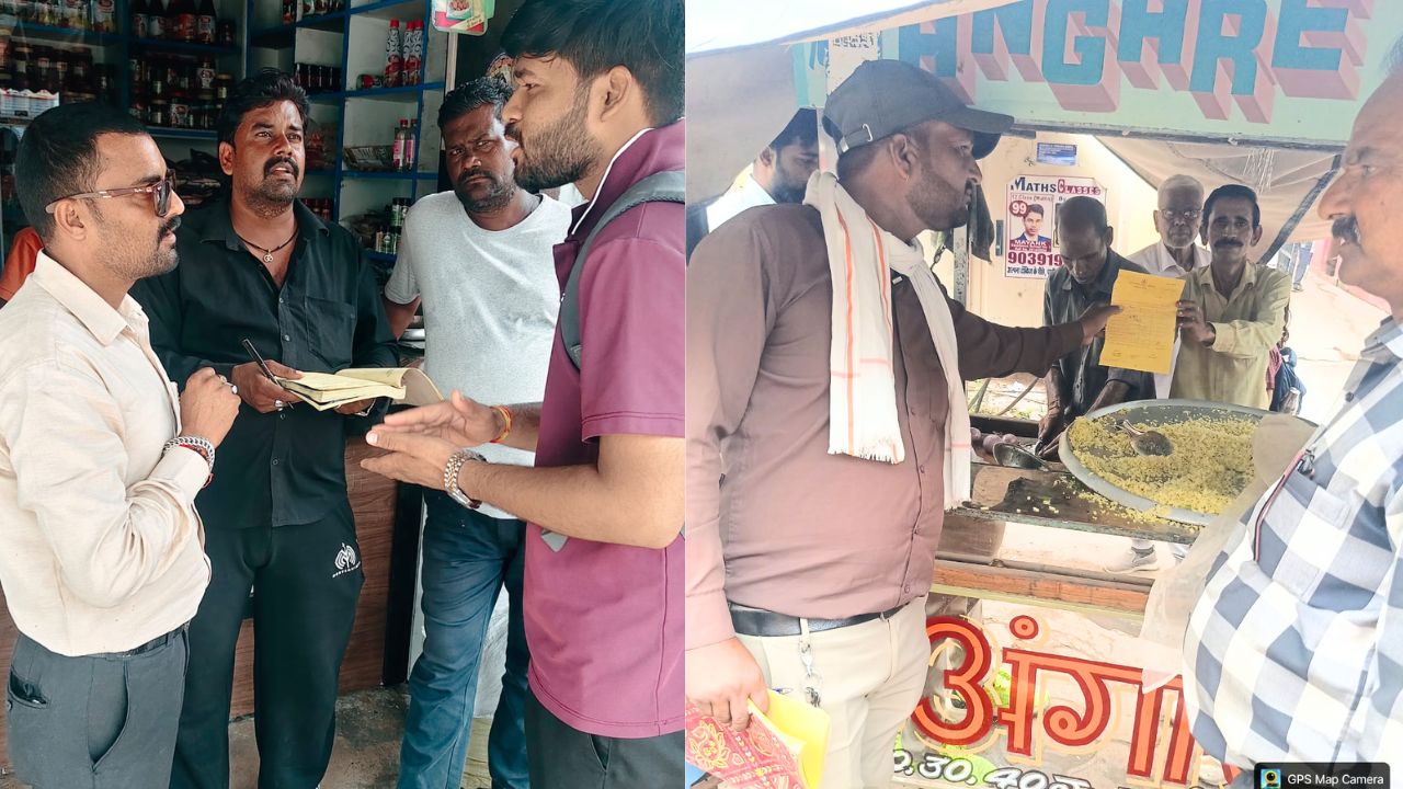 Gwalior News : गंदगी करने और अमानक पॉलीथीन बेचने वालों पर चला नगर निगम का डंडा, वसूला 11,250 रुपये जुर्माना