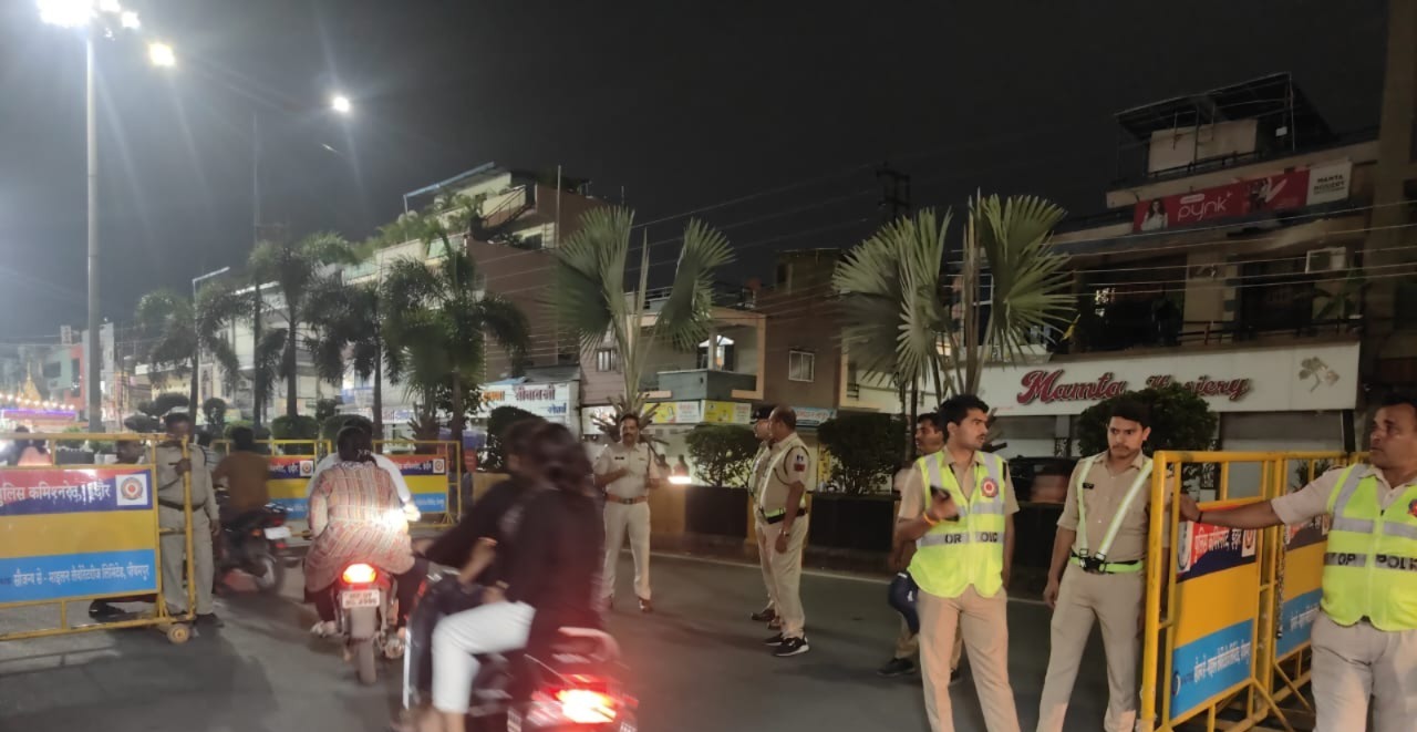 इंदौर में त्योहारों से पहले रातभर चली पुलिस की चेकिंग, 269 पर कार्रवाई और 95 वारंट तामील
